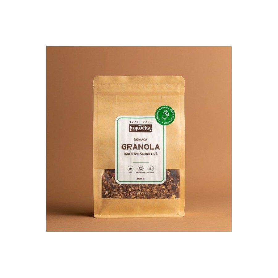 Jablkovo škoricová granola Pán Kukučka 450 g