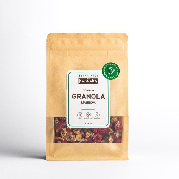 Malinová granola Pán Kukučka 450 g
