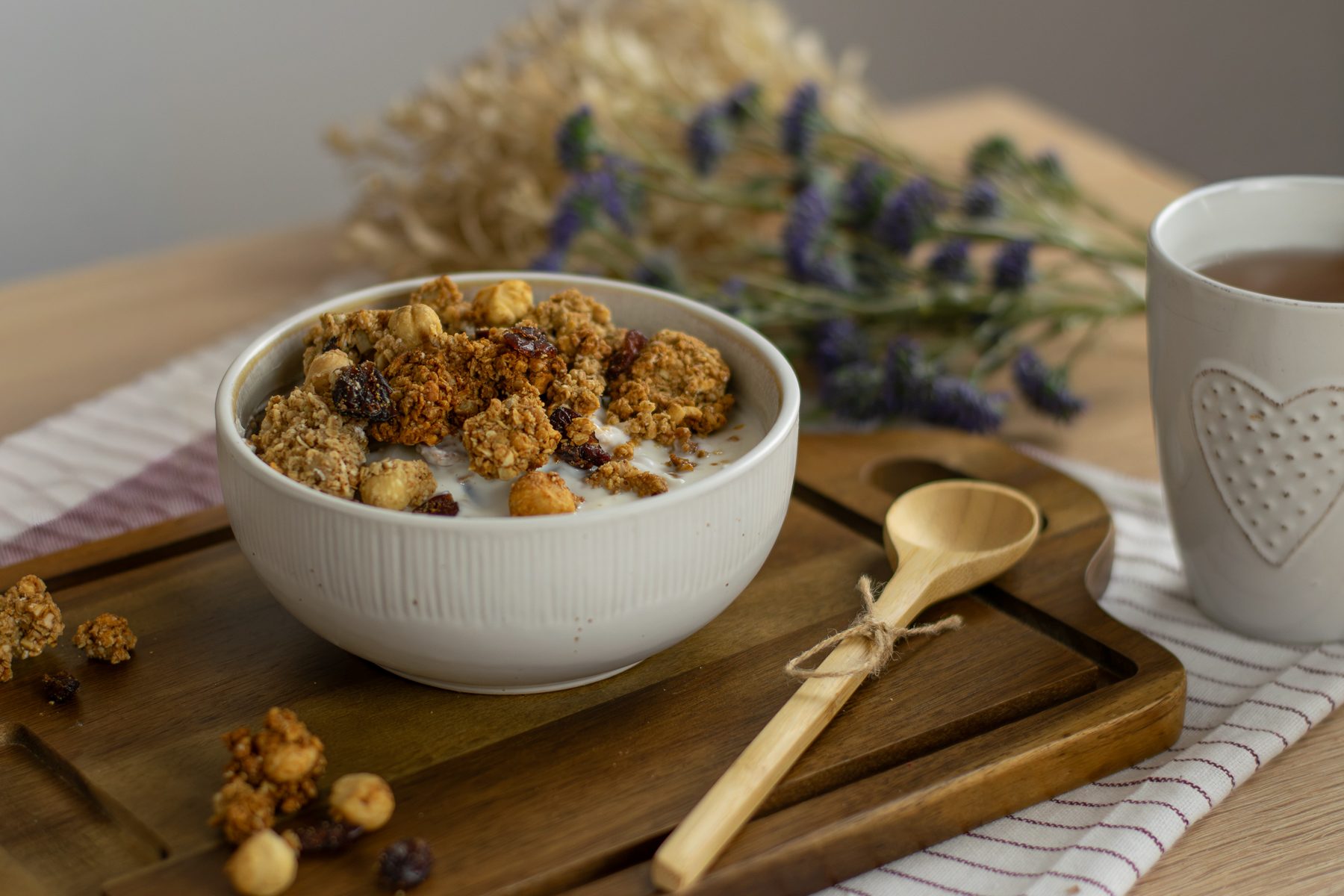 Lieskovcová granola Pán Kukučka — reálna várka