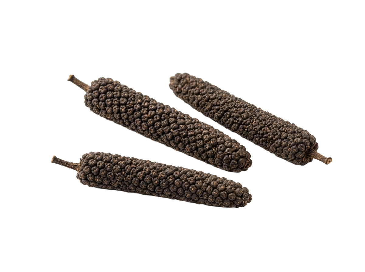 Plody dlhého korenia (Piper longum)