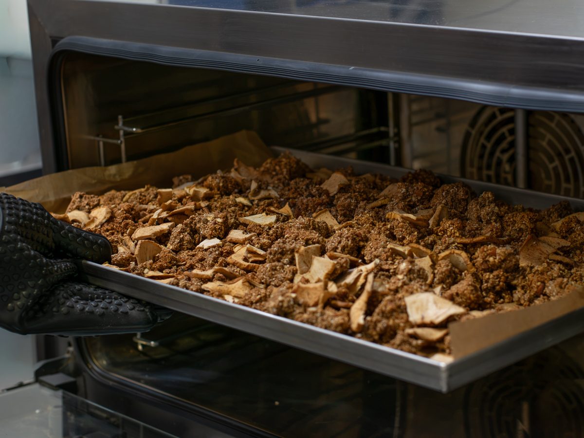 Jablkovo škoricová granola Pán Kukučka — reálna várka