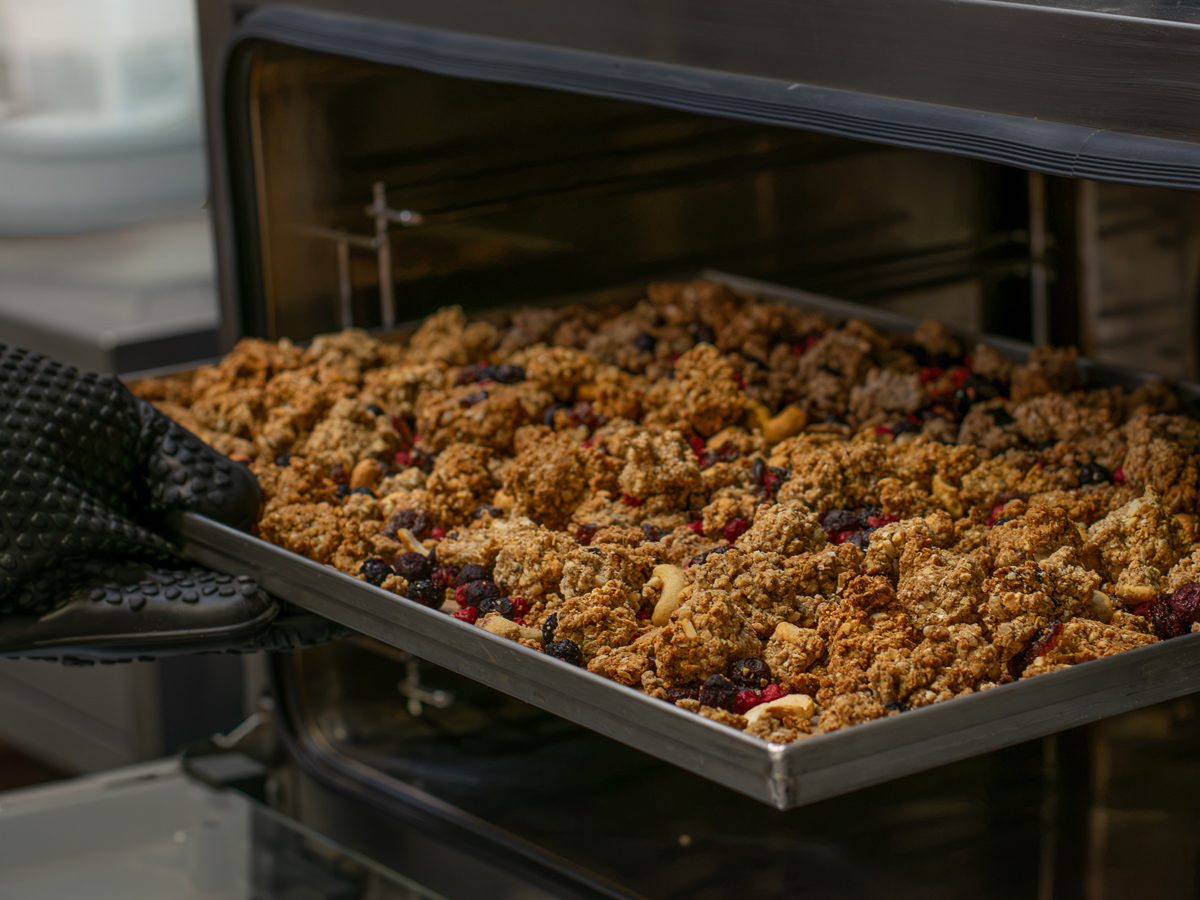 Granola s lesným ovocím a orechami Pán Kukučka — reálna várka