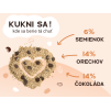 Bezlepková ovsená kaša horká čokoláda a lieskovec Pán Kukučka zloženie
